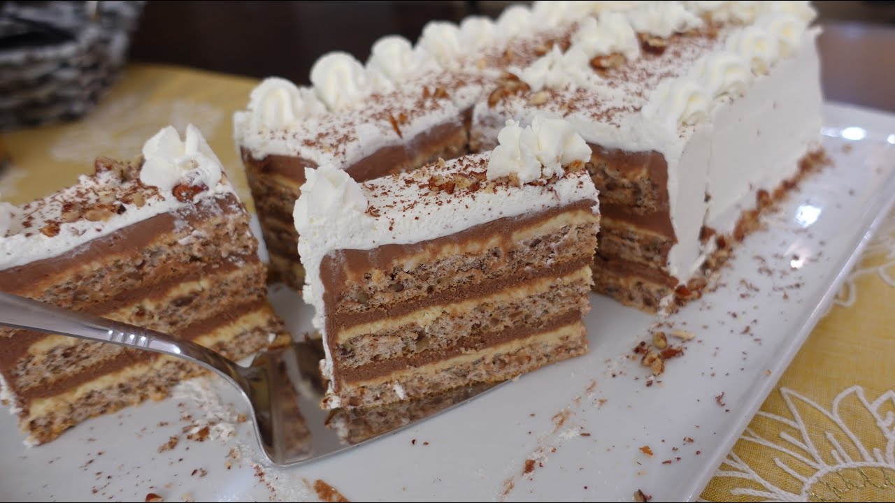 DOMACA TORTA SA ORASIMA I COKOLADOM – So Easy & Rich in Flavor! A True Classic!
