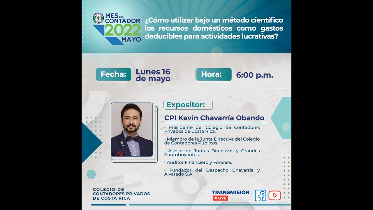 Charla: ¿Cómo utilizar los recursos domésticos como gastos deducibles para actividades lucrativas?