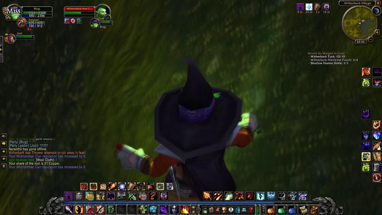 Classic Warlock leveling pvp