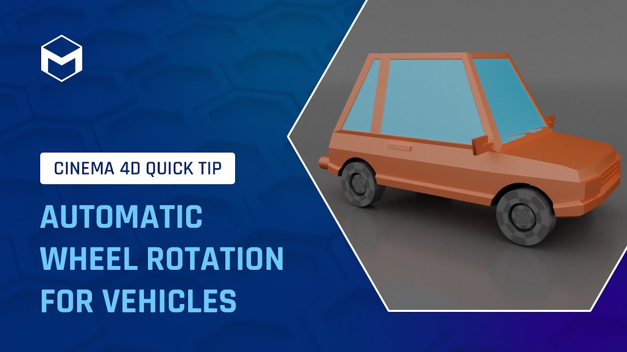 #C4DQuickTip 117: Automatic Wheel Rotation for Vehicles in Cinema 4D