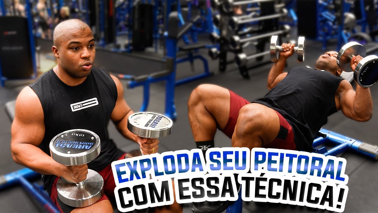 TORTUGUITA BODYBUILDER REVELA O EXERCÍCIO QUE EXPLODE O PEITORAL — SUPINO INCLINADO