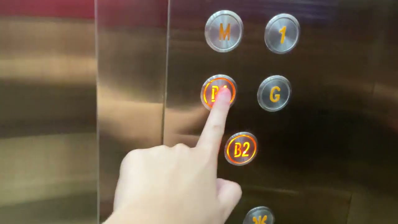(Generic) Sanyo Minh Long Traction Elevators @ Scotch AGS, HCMC, VN