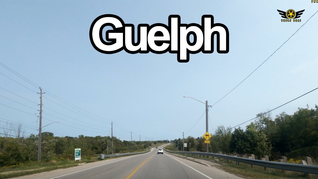 Guelph Ontario Canada 4k Scenic Drive September 15 2020