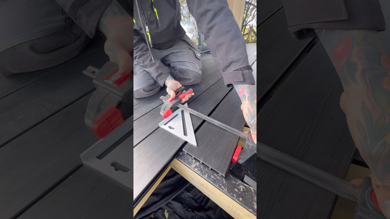 How To Fix Bowed Deck Boards (ROOFING SQUARE) 