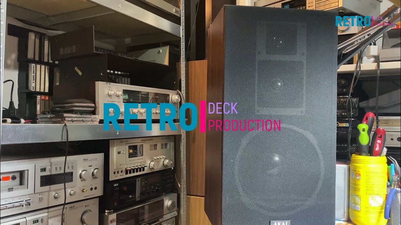 AKAI SR-HA1 speakers -REPAIR-