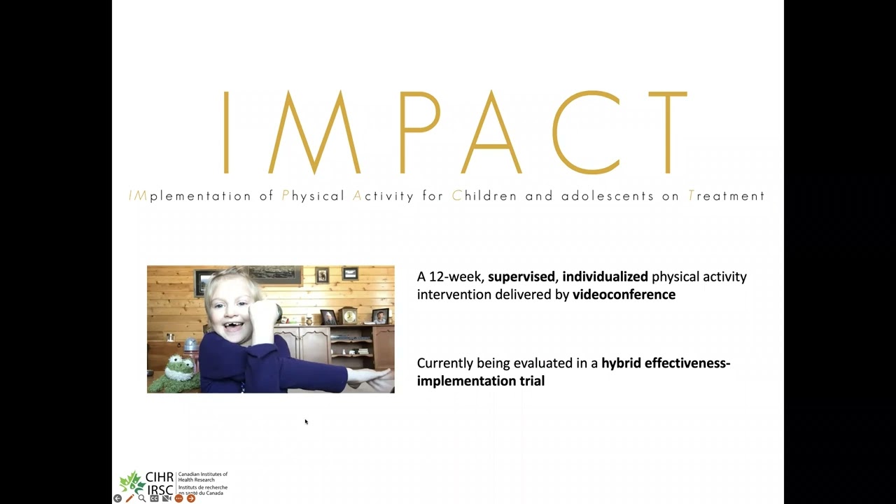 IMplementation of Physical Activity for Children and adolescents on Treatment (IMPACT) (Amanda Wurz)