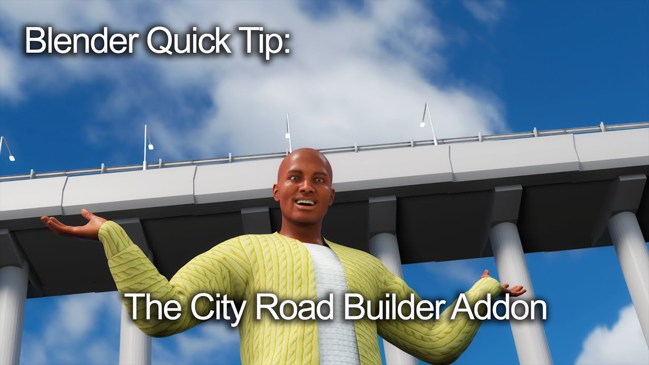 Blender Quick Tip: The City Road Builder Addon