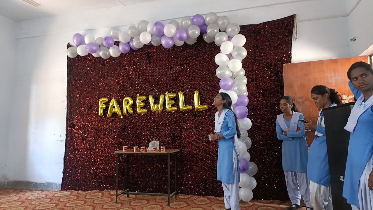 Farewell party full vlog video last batch of 12th class 