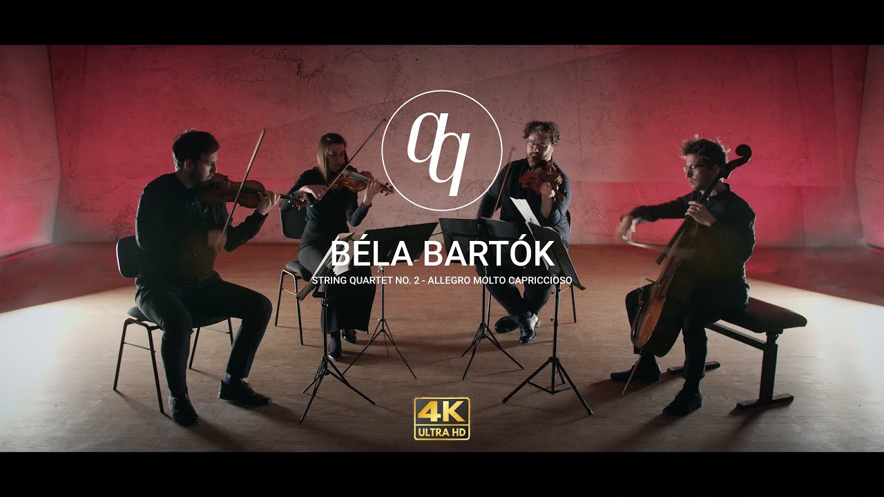 Adelphi Quartet - B. Bartók: String Quartet No.2 - 2. Allegro molto capriccioso
