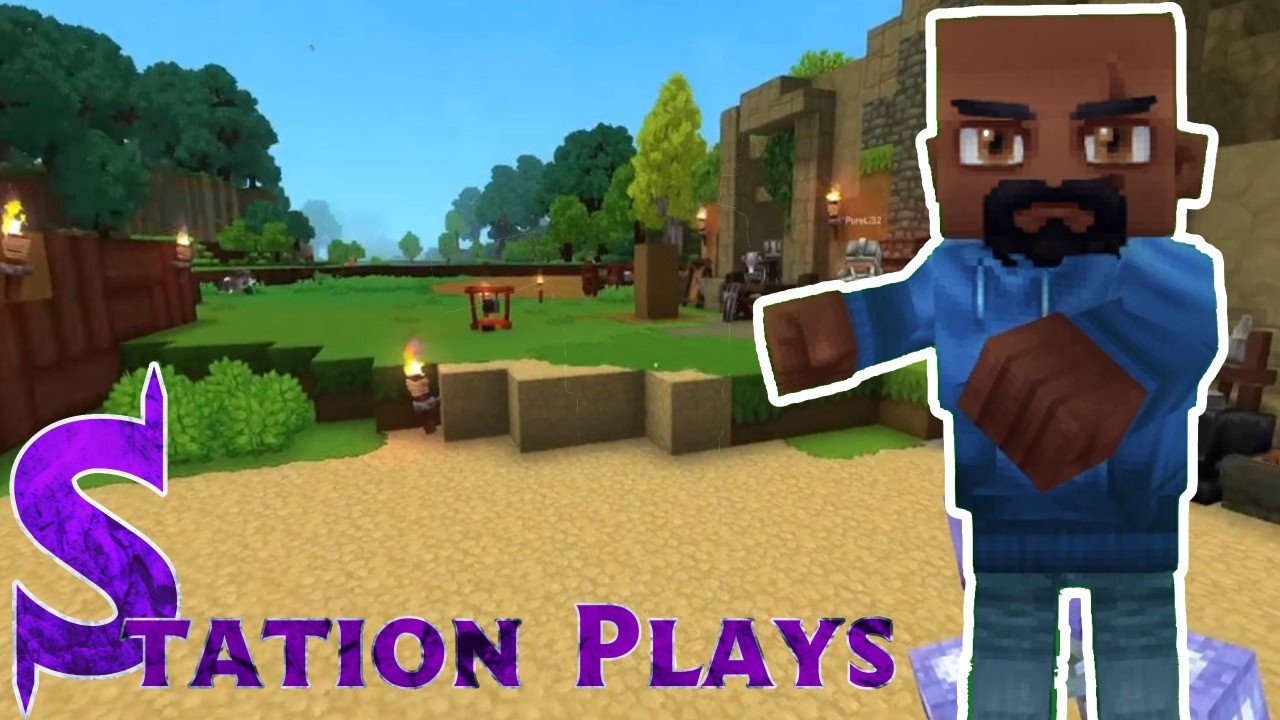Building bases and chilling in Hytale