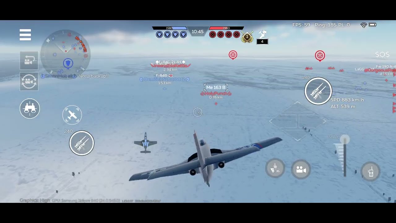 Cloudy day in Stalingrad