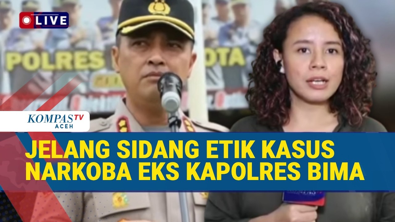 Persiapan Sidang Etik Kasus Narkoba Eks Kapolres Bima Kota
