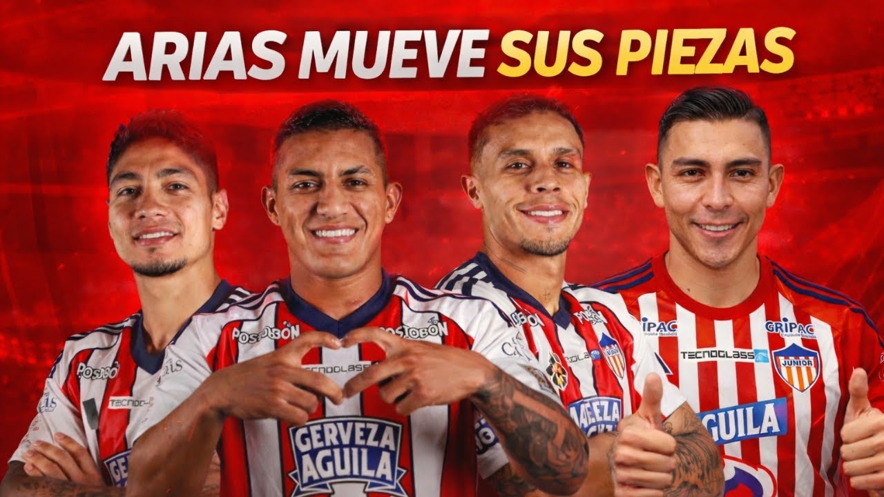 ¿HAROLD RIVERA TITULAR?✅NOVEDAD EN JUNIOR PESE A SUS BAJAS❌¿QUIÉNES SON❌