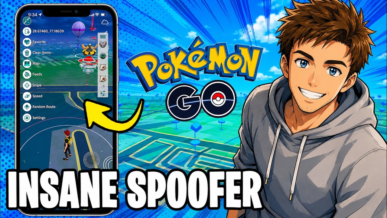 Pokemon Go Hack iOS & Android - Pokemon Go Spoofing with Joystick Teleport  Spoofer 2026
