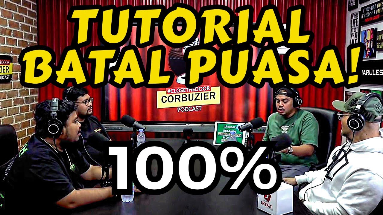 TUTORIAL BATALIN PUASA 🤣💯% - RIGEN GJLS- Deddy Corbuzier Podcast ❌