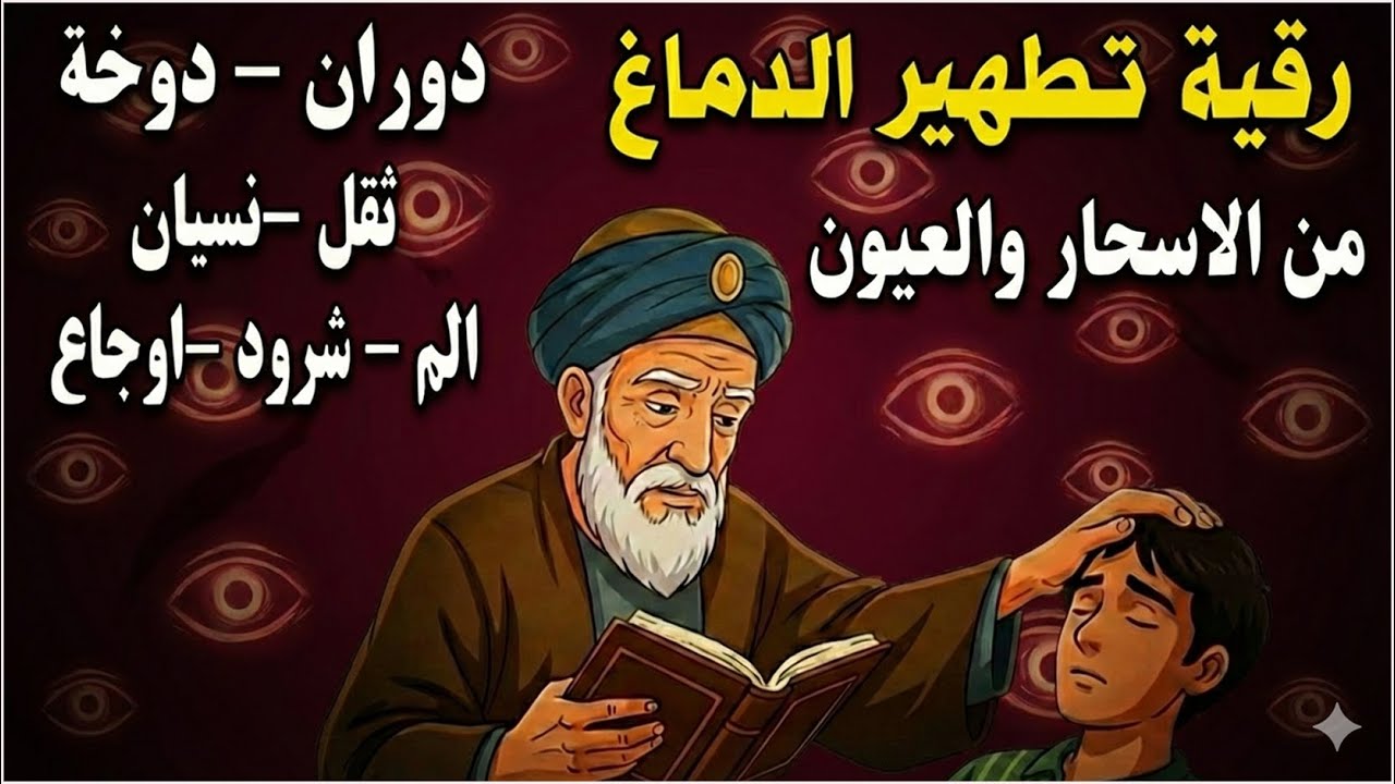 شاهد خروج الحسد والعين والهم والغم والأمراض من جسمك بعد سماع لهذا الحرز المبارك- وراقب النتيجة