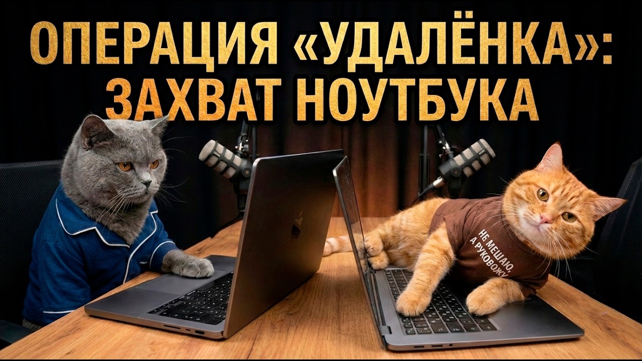 Подкаст котов | Зачем коту ноутбук?💻