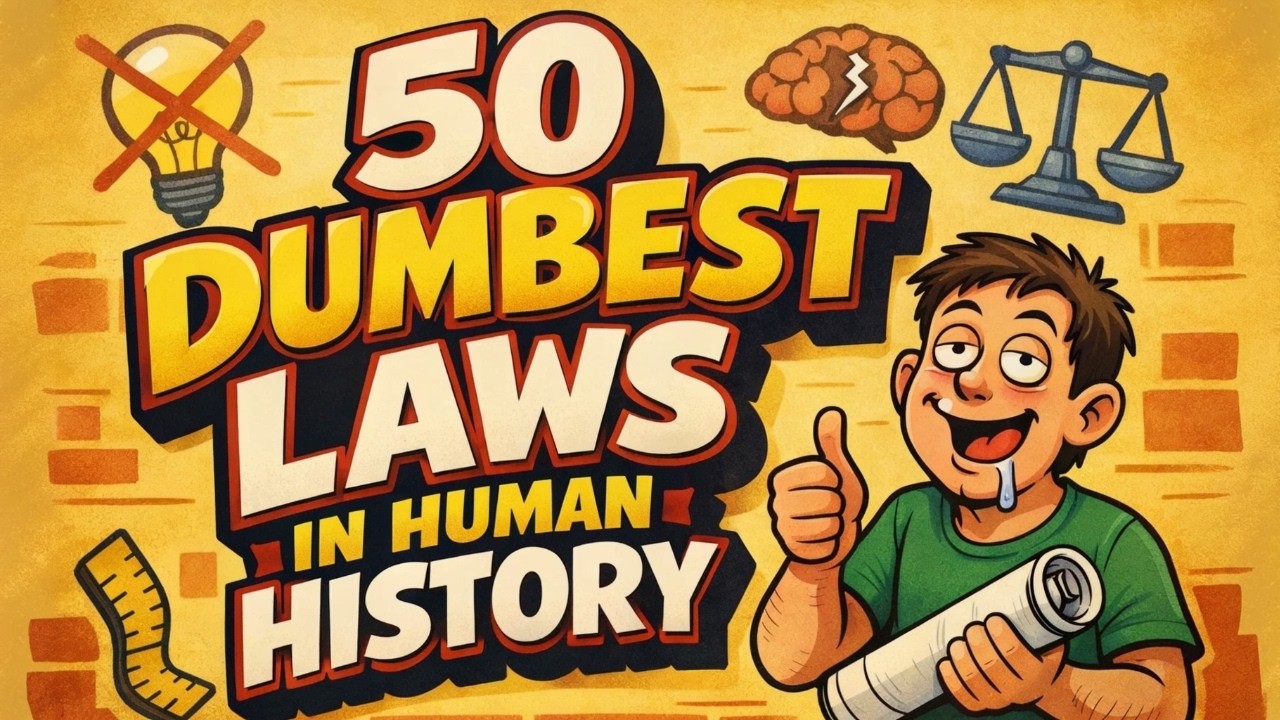 50 Dumbest Laws in Human History