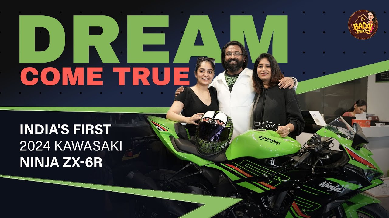 Dream Come True - India's First 2024 Kawasaki Ninja ZX-6R
