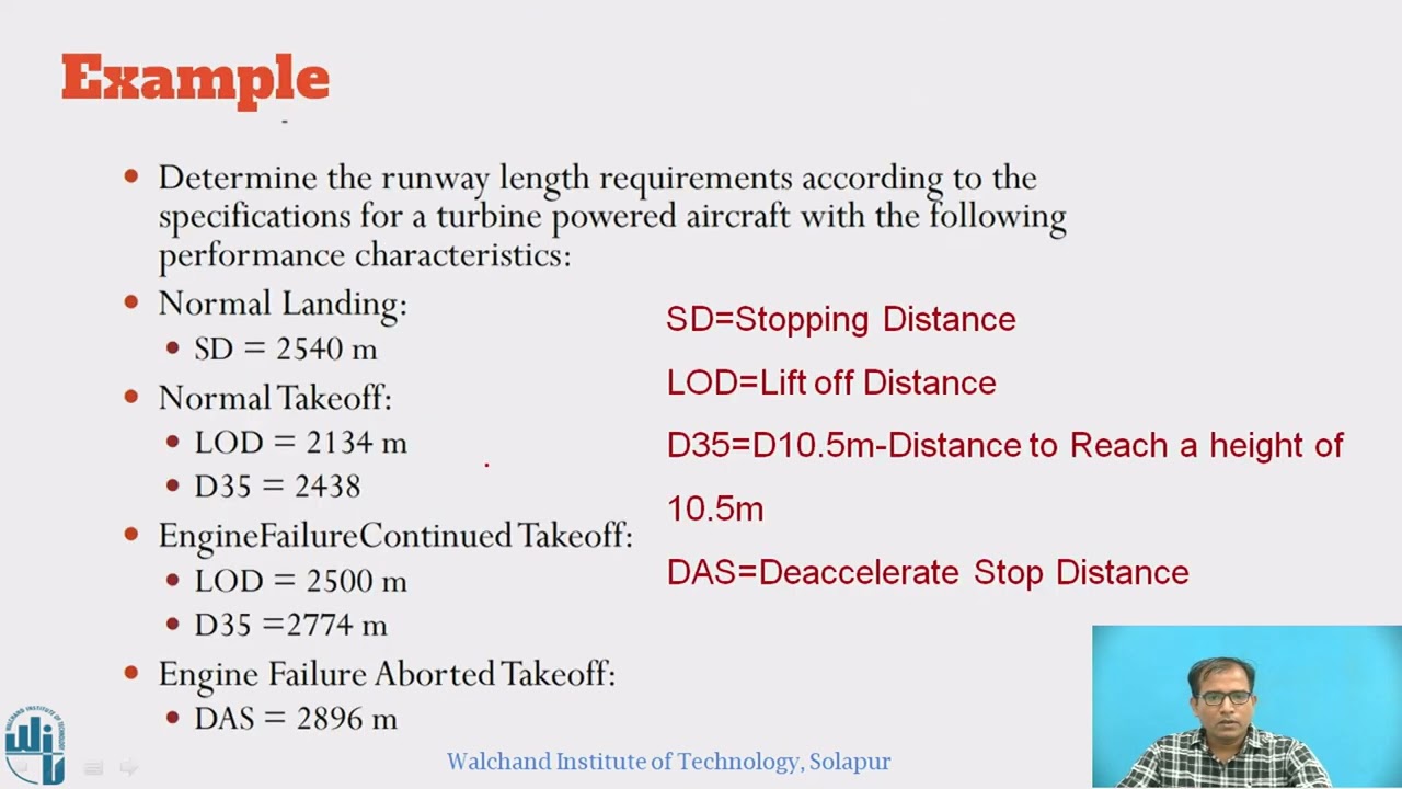 Basic Runway Length-Engine Failure Case with Example