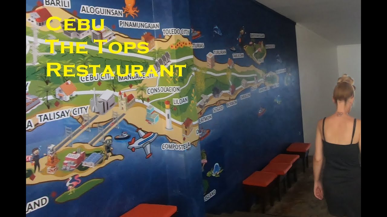 Philippines,  Top places to visit in Cebu  The tops restaurant
