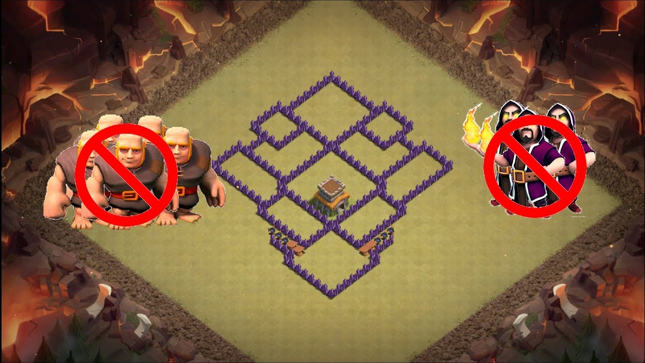 部落衝突 Clash of Clan 7本強陣