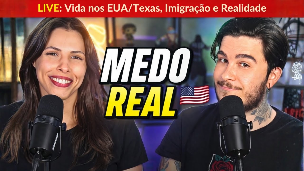 LIVE: Respondendo Ao Vivo: Vida nos EUA, Imigração e Realidade