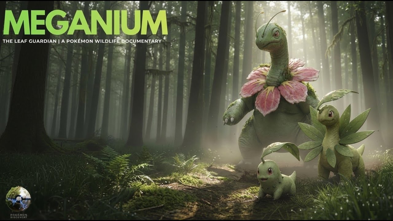 Pokemon In Real Life | Meganium: The Leaf Guardian.