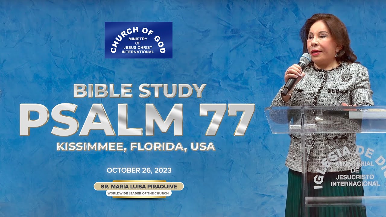 Bible Study: Psalm 77 – Sister Maria Luisa Piraquive (October 26, 2023)