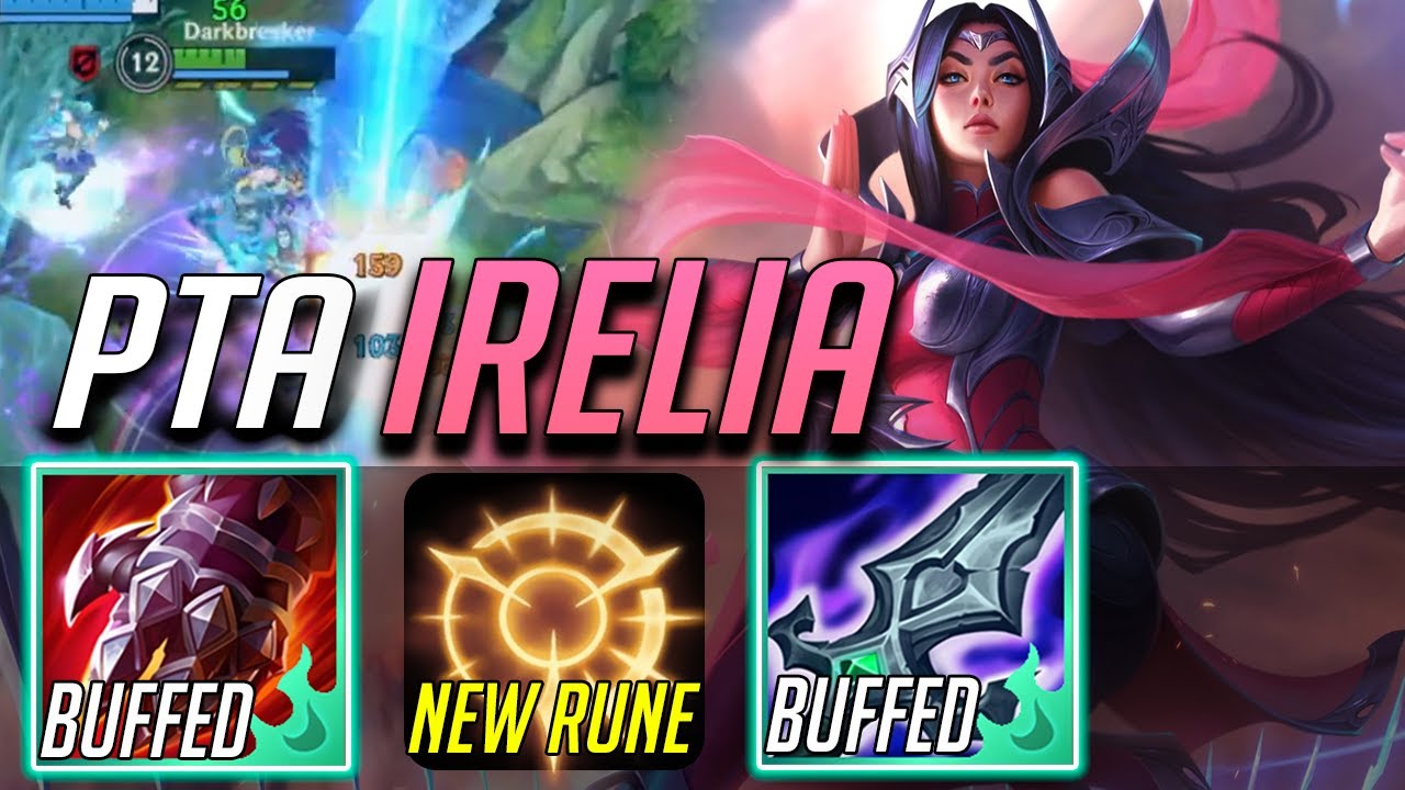 IRELIA IS INSANE WITH THE NEW RUNE PRESS THE ATTACK (EMPOWEREMENT)