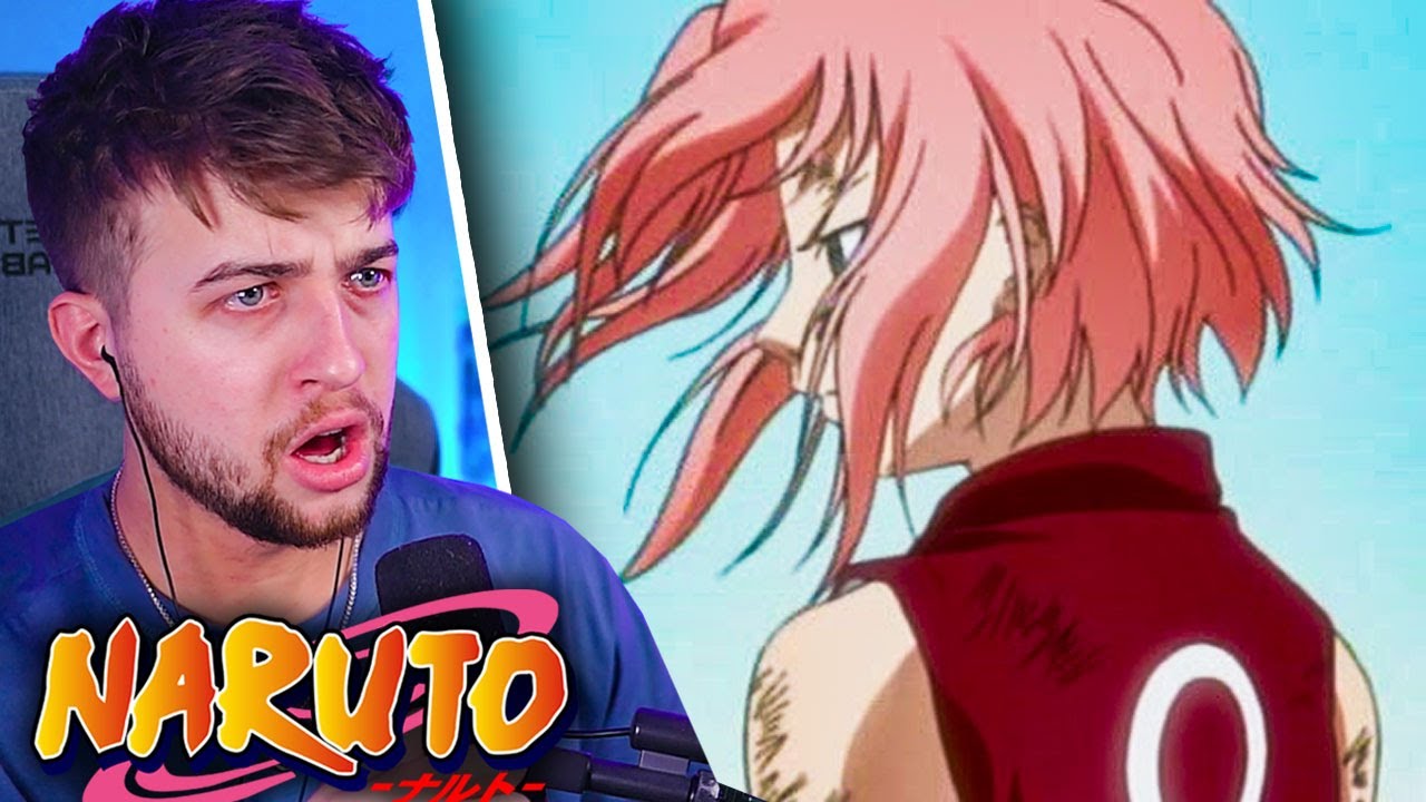 SAKURA ISNT TRASH?!?! Naruto Episode 31 - 32 Reaction