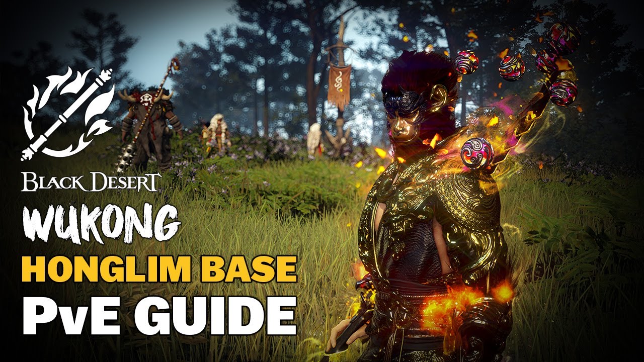 BDO | Wukong - Honglim Base | Отличное руководство по PvE для новичков | Комбо/Дополнения