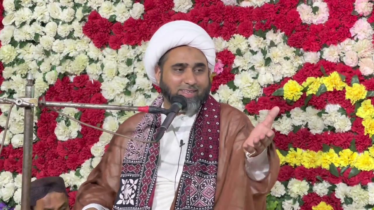 Jashan imam zamana as جشن امام زمانہ علیہ السلام علامہ Allama Muhammad Azeem Hur Najafi