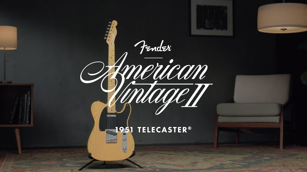 Знакомство с американским винтажом II 1951 Telecaster | Американский винтаж || | Fender