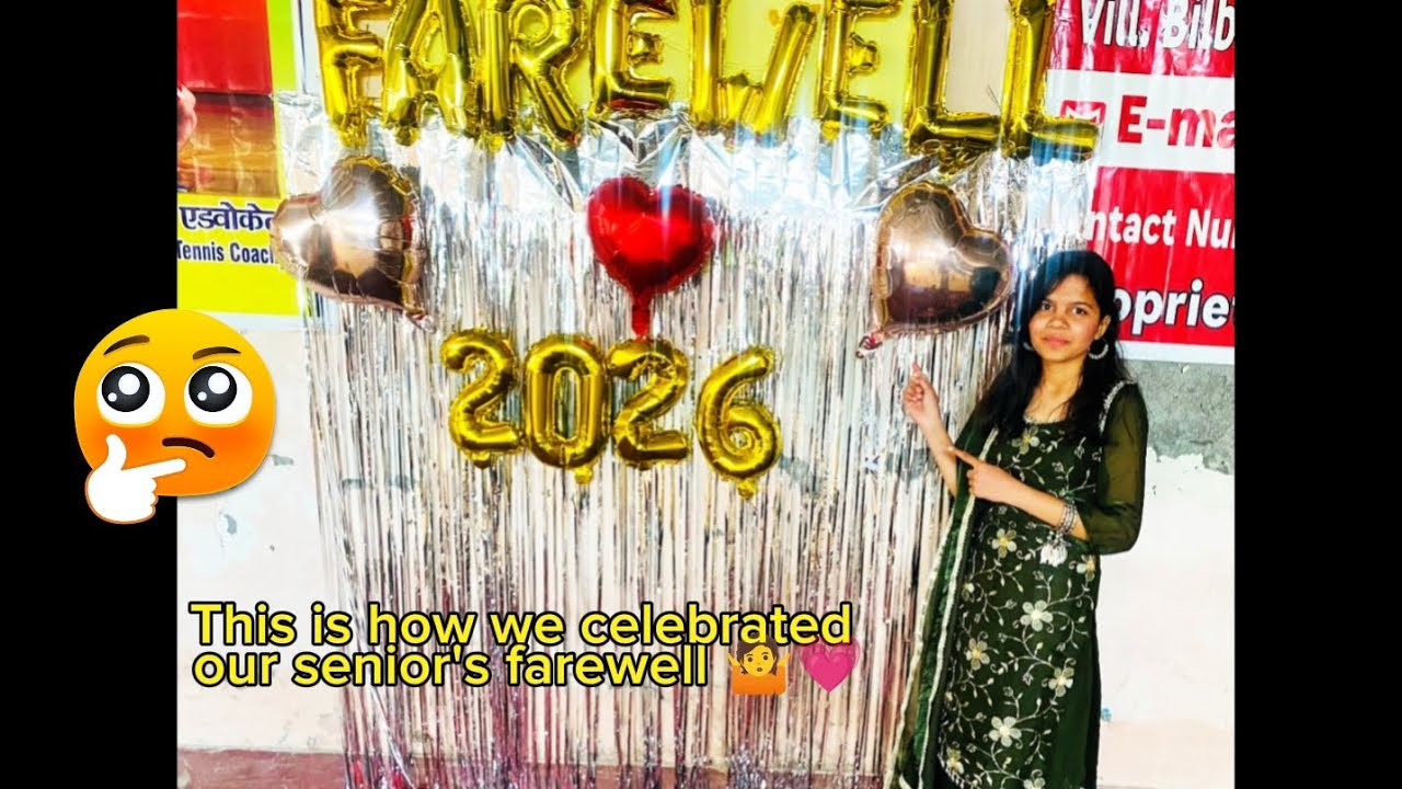 Farewell party celebration 🎉🥳