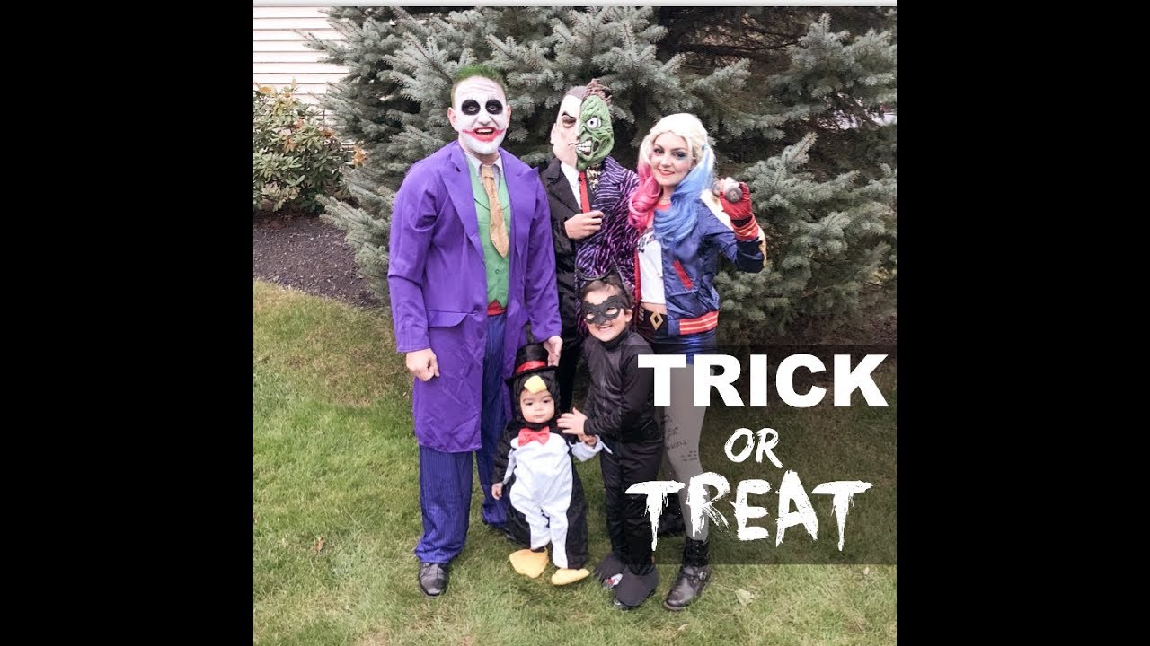 DITL | TRICK OR TREATING | DRESSING UP IN OUR FAMILY HALLOWEEN COSTUMES!