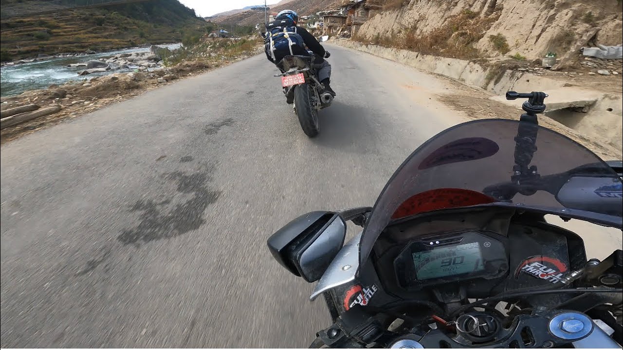 Riding r15m in one of the beautiful part of 🇳🇵.. JUMLA IS UNDERRATED..#motovlog #jumla #r15m #bikers
