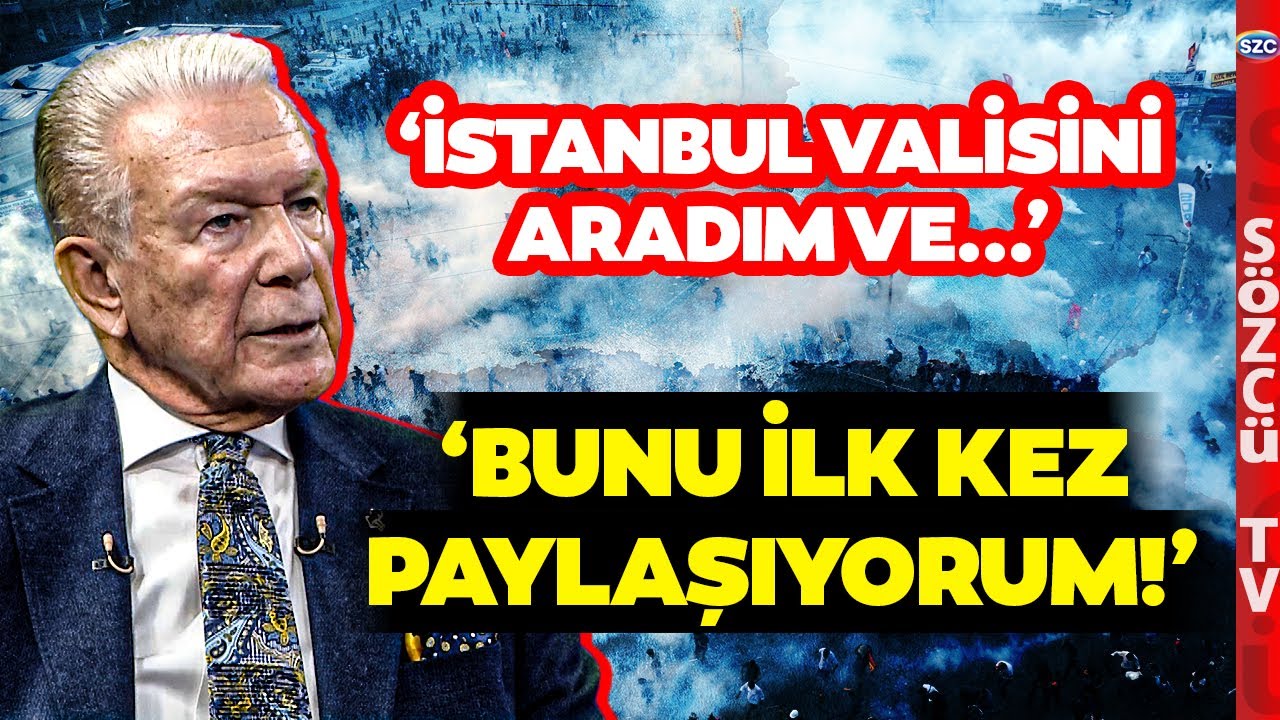 Uğur D&uuml;ndar Gezi Direnişi Sırasında Yaptığı Sır G&ouml;r&uuml;şmeyi Anlattı!