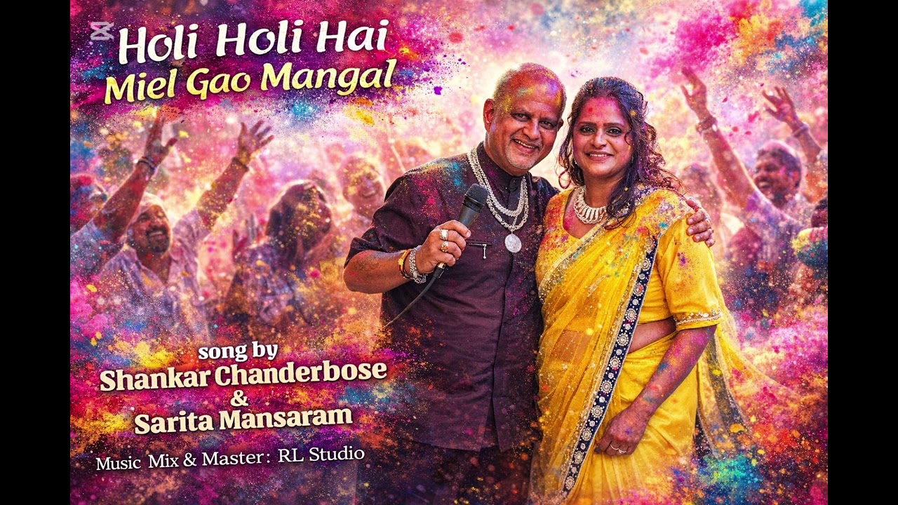 MIEL GAO MANGAL Special Holi Song BY SHANKAR CHANDERBOSE  & SARITA MANSARAM (koor)