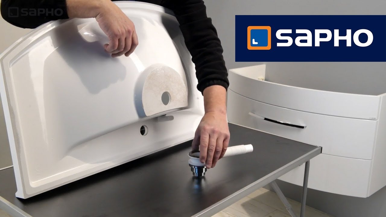 SAPHO - Návod na montáž umyvadlových skříněk s umyvadlem