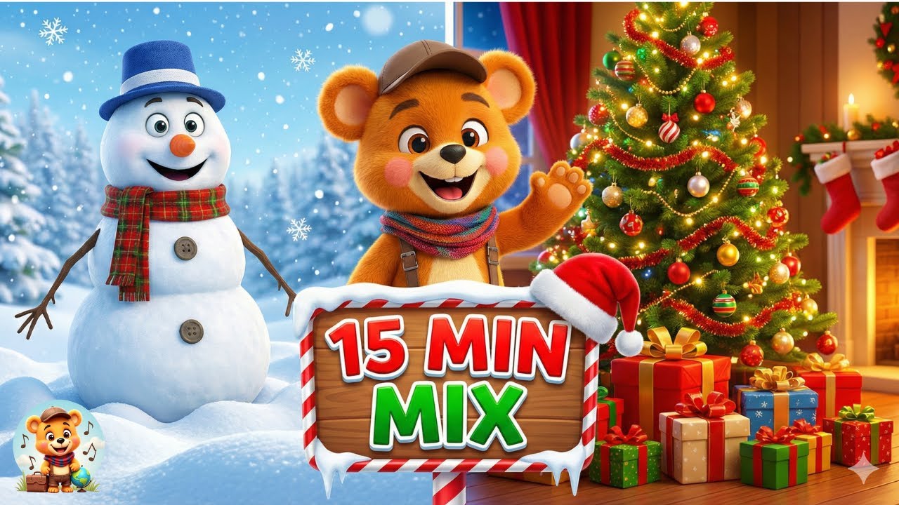 Świąteczny Mix 15 min z Misiem Mrusiem | Piosenka dla dzieci | Mis Mrus