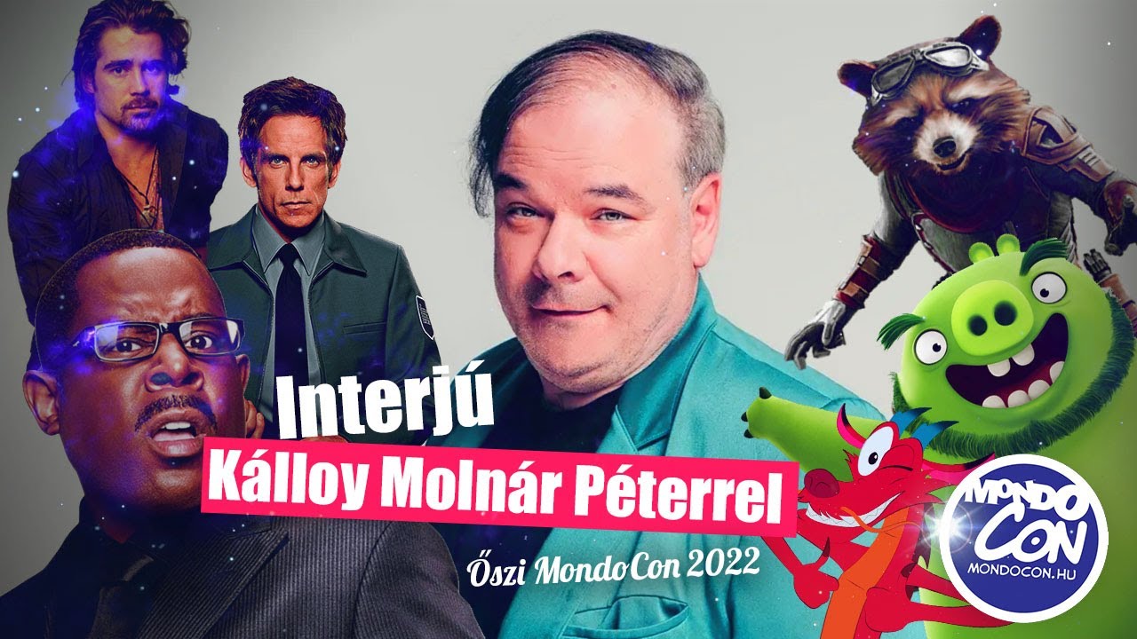 Interjú Kálloy Molnár Péter színművésszel és szinkronszínésszel