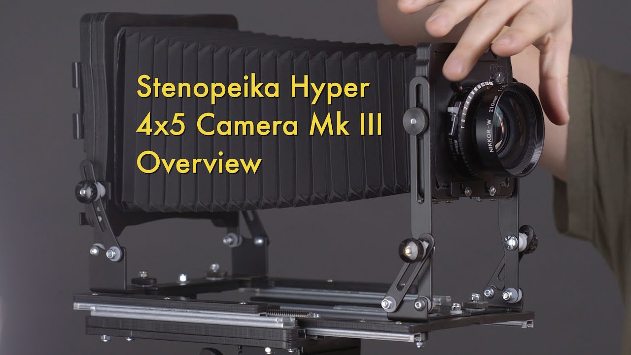 Stenopeika Hyper Camera 4x5 Butterfly Wings Mark 3 || Overview
