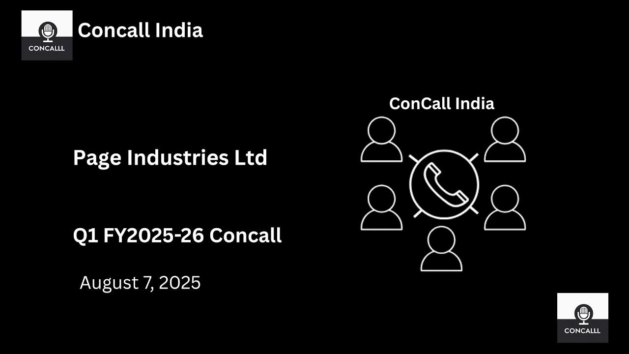 Page Industries Ltd Q1 FY 2025-26 Concall