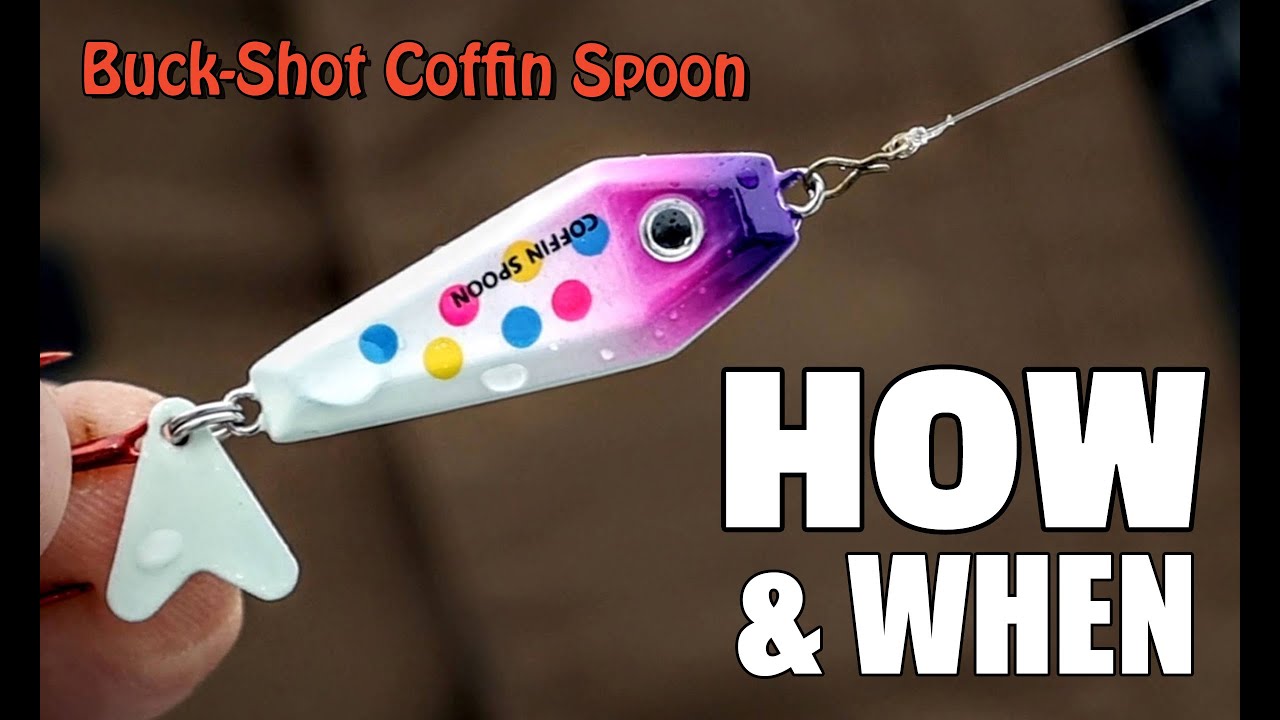 How & When to Fish the Buck-Shot Coffin Spoon (Ice Fishing)