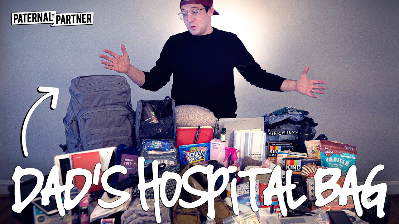 The ULTIMATE Guide to Dad's Hospital Bag // Pack a Labor & Delivery Bag for Birth Partners