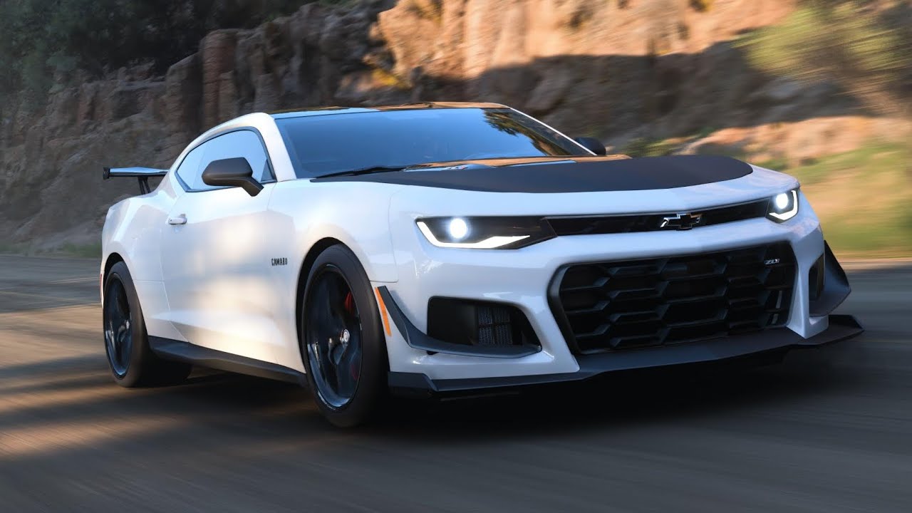 Acelerando um CAMARO ZL1 1LE no Forza Horizon 5