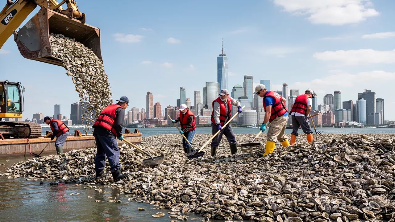 NYC Is Dumping 1 Billion Oysters Into Its Harbor—And It’s Working