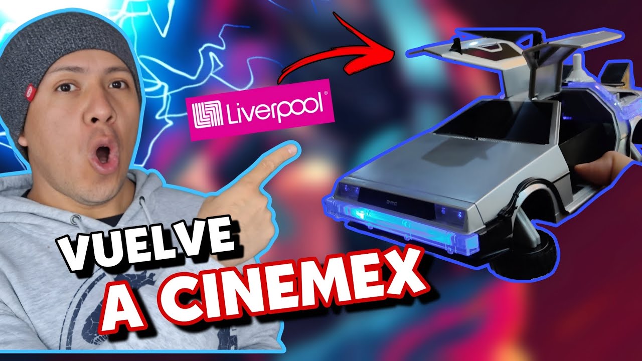 Palomera DELOREAN 2025 en CINEMEX y LIVERPOOL! 