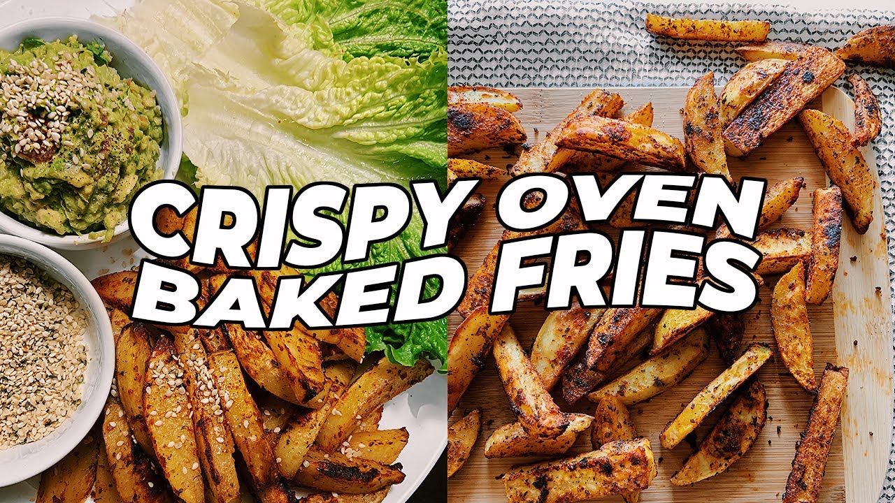 CRISPY OVEN BAKED FRIES | VEGAN & DELICIOUS | PLANT BASED PRINCESS 🌿